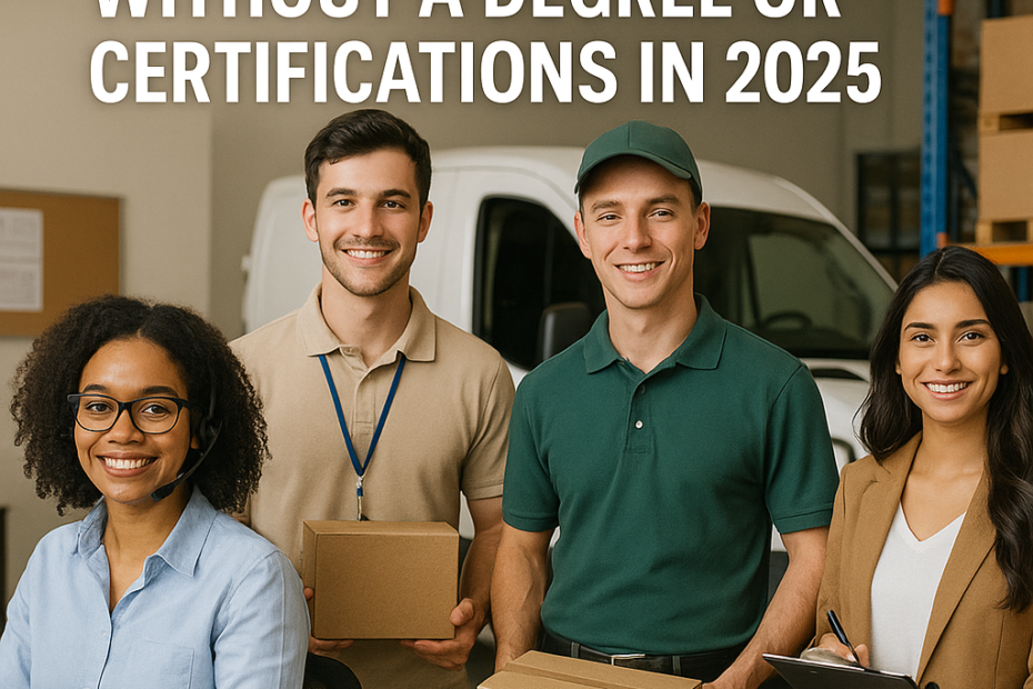 Best Entry Level Jobs Without A Degree Featured Photo