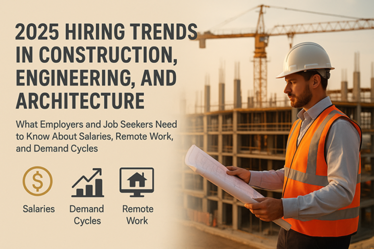 2025 Hiring Trends in Construction, Engineering, and Architecture: What ...