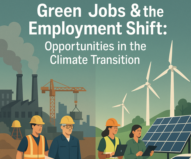 Green Jobs & the Employment Shift: Opportunities in the Climate ...