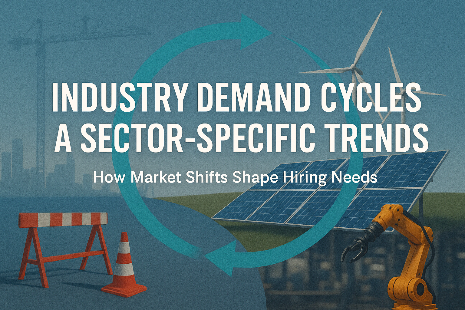 Industry demand cycles across construction, renewable energy, semiconductors, and advanced manufacturing