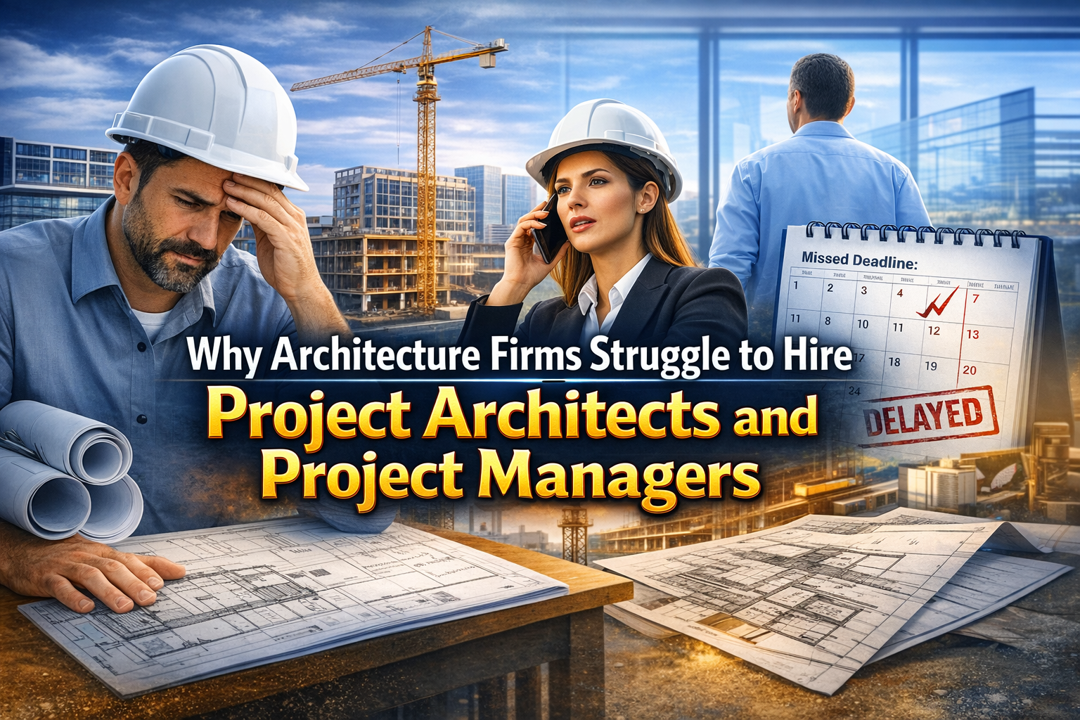 Why Architecture Firms Struggle to Hire Project Architects and Project Managers