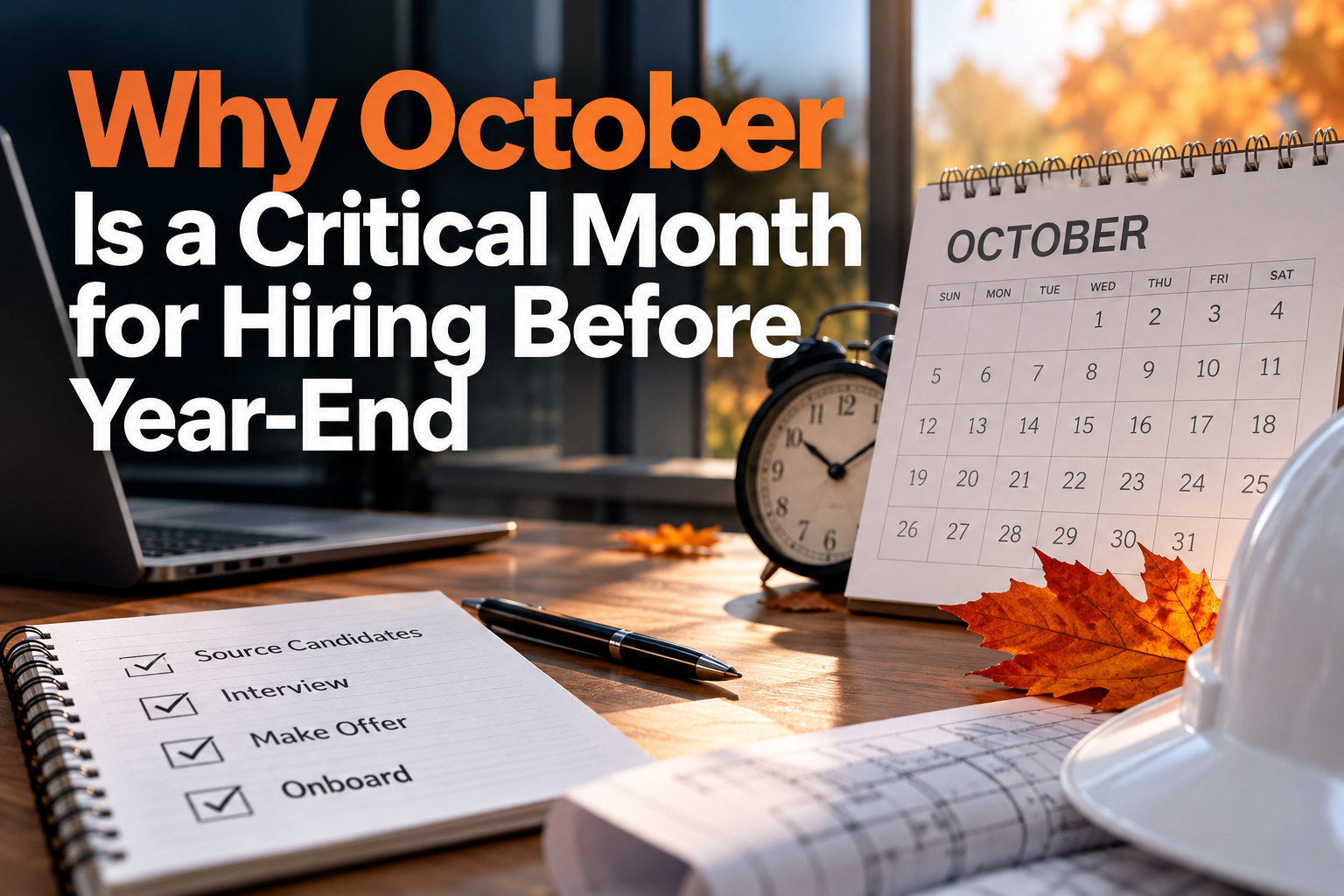 Why October Matters for Hiring